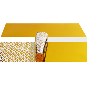 Etiqueta Adhesiva Personalizada a Prueba de Manipulación, Etiqueta VOID Dorada, Rollo de Cinta de Seguridad para Etiquetas - Product Image 2
