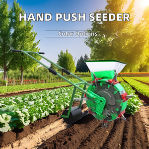 Semoir manuel multi-main pour légumes, maïs, arachides, soja – Machine de plantation agricole à distance et taille réglables - Product Image 3
