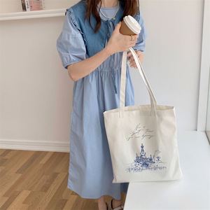 DLBZ Vente en gros de sacs de shopping promotionnels en toile de coton bio, personnalisés, multifonctionnels, réutilisables, résistants, avec poignées en corde - Product Image 5