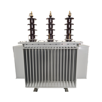 Transformateur de distribution d'énergie immergé dans l'huile triphasé 10kV 400V 800/1000/1250/1600kVA 50Hz à enroulement en aluminium/cuivre pour extérieur