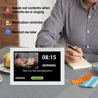 Digitale Demenz-Uhr für Senioren: Tagesuhr mit Medikamentenerinnerung und Fernunterstützung bei Alltagsaktivitäten