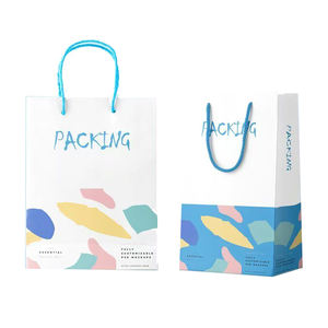 Sac à main en papier kraft écologique de haute qualité pour vêtements Impression offset personnalisée Promotion des ventes directes en Chine - Product Image 5