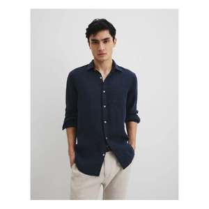 Chemise pour homme, look classique, coupe améliorée, tissu de qualité développé pour une tenue décontractée moderne et durable, en provenance d'Inde - Product Image 1