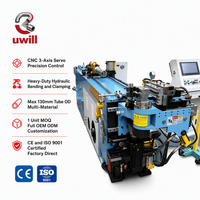 Machine de pliage automatique de tuyaux DW-130CNC pour le traitement de l'acier inoxydable, du cuivre et de l'acier au carbone, diamètre 130 mm (5 pouces)