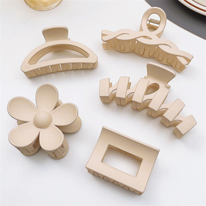 Vente flash, pinces à cheveux simples et tendance à fleurs, pinces à cheveux pour femmes, pinces à cheveux de type requin, pinces à cheveux <span class=keywords><strong>banane</strong></span> - Product Image 3