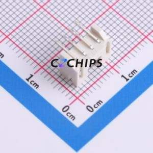 HC-PH-4AWD-PF-K-10 Wire-to-Board Pin Header Bent Lead Through Hole,P=2mm Connector 1x4P 2mm Right Angle Insert PH - Product Image 2