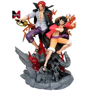 <span class=keywords><strong>One</strong></span> Pieced <span class=keywords><strong>Luffy</strong></span> <span class=keywords><strong>et</strong></span> Red Hair <span class=keywords><strong>Shanks</strong></span> Bond Legacy Anime Statue Figure Model - Product Image 1