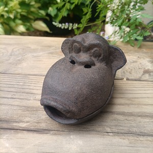 <b>Outdoor</b> <b>Ashtrays</b> for Patio Waterproof Iron Monkey Outside <b>Ashtray</b> <b>With</b> <b>Lid</b> Men's Accessories for Toilet Home Poker Whiskey - Product Image 5