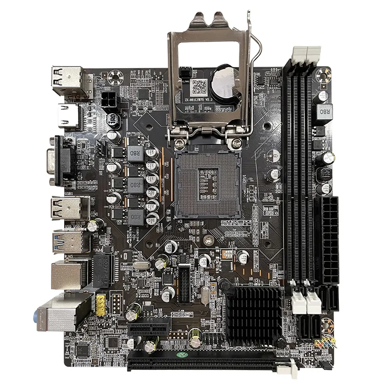 Nhà Máy Outlet ITX B75 i3 i5 i7 DDR3 PC Mainboard B75 ổ cắm 1155 hỗ trợ USB2.0 3.0 máy tính PC Máy tính để bàn Bo mạch chủ scra