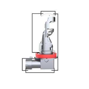 Phare avant de voiture L01C H7/H8911/9005612, faisceau haut et bas - Product Image 1