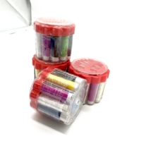 Boîte à coudre pour personnes âgées en gros en usine Kit de couture cousu à la main avec ruban à mesurer cadeau dé à coudre aiguille et fil boîte au trésor