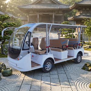 Vente à prix réduit : Bus électrique touristique 11 places, batterie 72V100A, vitesse maximale 30 km/h, vente en gros - Product Image 1