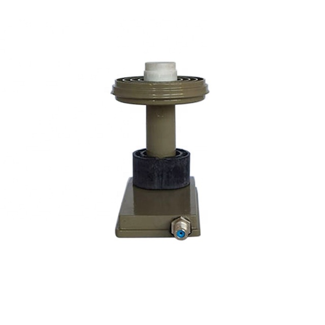 High Gain Ku Band Feedhorn Prime Focus Frequency Range 10.7-12.75GHz HD LNB for Satellite TV Dish Antenna