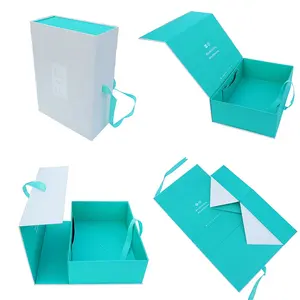 Bruidsmeisje Voorstel Geschenkdoos Set Magnetische Deksel Lint Leveranciers Grote Items Pak Dicht Kraft Kartonnen Geschenkdozen Met Deksel