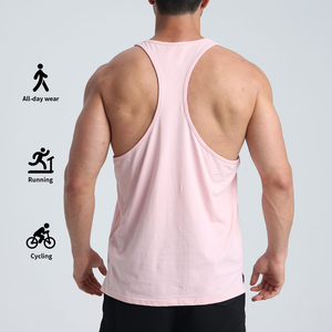 Camiseta Deportiva de Algodón para Entrenamiento de Verano, para Hombre, Talla Grande, Transpirable, de Secado Rápido, Antibolitas - Product Image 5