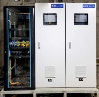 Panel de Control PLC Industrial OEM ODM, Gabinete a Prueba de Polvo IP54 de Bajo Voltaje para Sistemas de Distribución de Energía y Tratamiento de Aguas Residuales