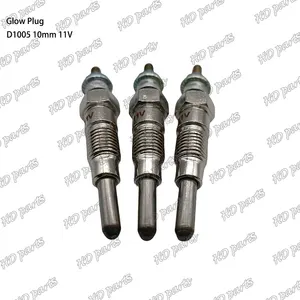 D1005 Glow Plug 10mm 11V adatto per parti del motore Kubota