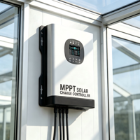 Hocheffizienter 80A 96V MPPT-Laderegler 99% Wirkungsgrad Überlast- und Kurzschluss-Schutz für Solarpanel-Arrays