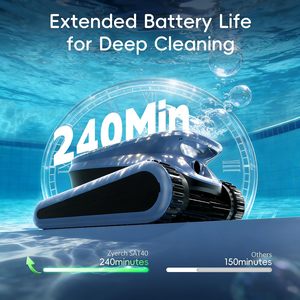 Nettoyeur de <span class=keywords><strong>piscine</strong></span> intelligent sans fil, nettoyage automatique du fond, aspirateur sous-marin, robot de <span class=keywords><strong>piscine</strong></span> - Product Image 5