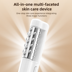 Rouleau de glace à micro-courant pour massage facial, 2 directions, chauffant, pour le <span class=keywords><strong>visage</strong></span> et le cou, élimination des rides, lifting de la peau - Product Image 5