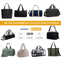 Petit sac de sport unisexe, avec grand porte-bouteille, style poche, sac de voyage portable pour le week-end avec compartiment à chaussures