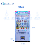Máquina expendedora de premios Key Master Arcade Master Key, equipo comercial de entretenimiento para interiores, directo de fábrica Zormen