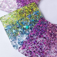 Feuilles acryliques à paillettes de couleur argent or rouge gris 4x8 pieds en gros