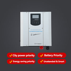 ソーラーハイブリッドインバーターmpptソーラーポンプ12V24V 48V1kw〜5KwオフグリッドDCACインバーターソーラーエアの高周波インバーター充電器 - Product Image 5