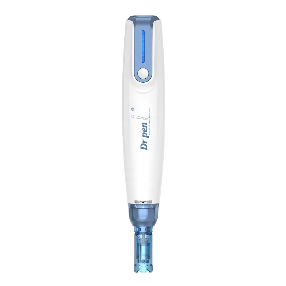 Ручка derma pen A9 электрическая, круглая Регулируемая микроигольная ручка для ухода за кожей