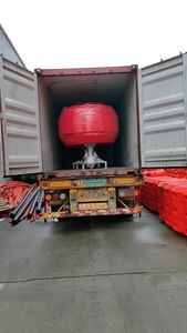 Pelampung Navigasi Laut dengan Rangka Baja, Material Plastik PE, Bentuk Silinder, Penanda Apung untuk Tambatan dengan Engsel Lampu - Product Image 5