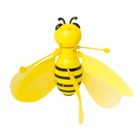 Nouveau Mini Drone Volant KK avec Capteur Infrarouge, Abeille Volante Télécommandée avec Lumières LED, Jouet Ballon Volant Coloré, Jouet Volant Manuel