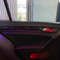 Bande de garniture RHD pour Volkswagen GOLF LED lumière ambiante éclairage intérieur de voiture mise à niveau pièces automobiles