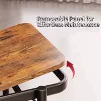 Support de rangement pour cuisine industrielle Chariot de service mobile à 3 niveaux avec roues Chariot de rangement à plusieurs niveaux en métal facile à déplacer