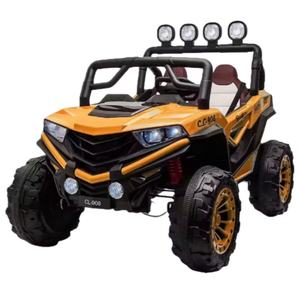 سيارة أطفال كهربائية رباعية الدفع بقوة 24 فولت، ذات مقعدين، يمكن أن يجلس فيها طفلان - Product Image 2