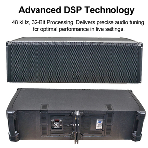 Hdl50AA 4k Active 3 Way Dual 12 Inch Line Array Speaker Audio Profesional Neodymium Sistem Speaker Line Array Ganda 12 Inch - Product Image 4