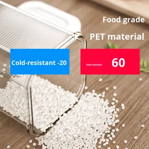 Modern Square Food <strong>Storage</strong> <strong>Jar</strong> <strong>Kitchen</strong> Fresh-Keeping Snack <strong>Storage</strong> Box with PP Plastic Transparent Grain <strong>Storage</strong> <strong>Jar</strong> - Product Image 2