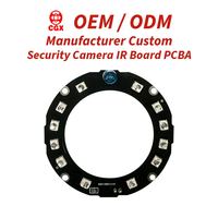Accesorio para Cámara de Seguridad CCTV de 12V 2835, Placa IR PCBA, Panel de Visión Nocturna - Infrarrojo 850nm 940nm, Fabricante ODM OEM Personalizado