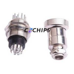 KH-GX20-15P Circular (Cable) Connector Connector M20 15P Male-Female Set Straight - Product Image 2