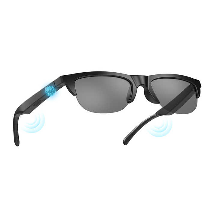 View of Smart Glasses UV protection HIFI Sound Quality Smart Eye Safety ...