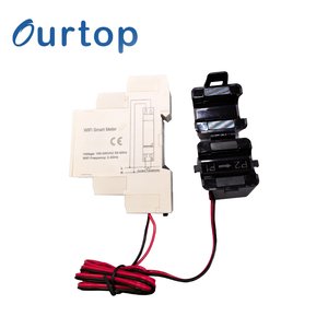 Fábrica al por mayor tuya WiFi medidor inteligente 63a 50a para control remoto de Riel Din 100-240vac medidor de energía voltaje fuga de corriente - Product Image 4