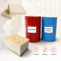 Mélange d'isolation en mousse de polyuréthane polymère à cellules ouvertes/fermées, composé de polyol et de MDI polymérique