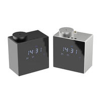 Diffuseur d'arômes intelligent WiFi en aluminium de 200 ml, sans eau, rafraîchisseur d'air pour hôtel, application, écran d'affichage électrique domestique, diffuseur d'huile parfumée