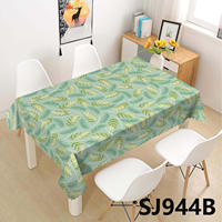Nouvelle arrivée, nappe en PVC plastique personnalisable, nappe imprimée durable pour hôtel, banquet, mariage, dîner en famille