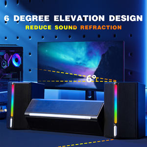 ลำโพงซาวด์บาร์ <span class=keywords><strong>Fifine</strong></span> <span class=keywords><strong>Ampligame</strong></span> A22 RGB พร้อมซับวูฟเฟอร์ ลำโพงบลูทูธสำหรับเล่นเกมบนพีซี - Product Image 3