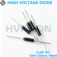 Diode haute tension CL08-10C, diode redresseuse 10KV 350mA, diode HV 100nS à récupération rapide pour générateur de rayons X, alimentation HV