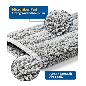 <span class=keywords><strong>Balai</strong></span> <span class=keywords><strong>Magique</strong></span> avec Serpillère Intégrée : Outil de Nettoyage de Sol Tout-en-un pour la Maison - Product Image 6