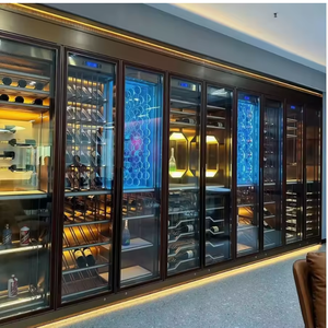 <span class=keywords><strong>Entrega</strong></span> Rápida, Mueble para Almacenamiento de Vino de Acero Inoxidable Independiente con Termostato, Mueble para Guardar Vino Tinto para el Hogar y la Comedor - Product Image 2