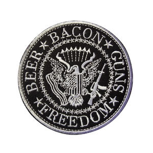 Emblemas Bordados Termocolantes em Atacado, Personalizados para Chapéus, Bolsas e Acessórios, Tecido da China - Product Image 5