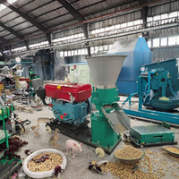 Machine à granulés d'aliments à petite échelle, granulateur d'aliments domestique pour l'élevage, la volaille, la pêche et la transformation des aliments pour animaux.
