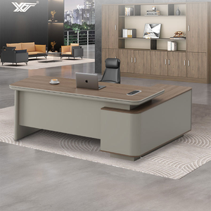 Silla de Oficina Ejecutiva de Madera de Estilo Moderno y Lujo Ligero, Combinación de <span class=keywords><strong>Altura</strong></span> Ajustable, Individual, para Jefes de Gran Clase - Product Image 1